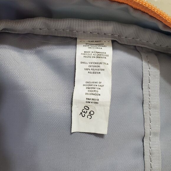 Under Armour UA Storm Hustle Backpack Blue & Peach Camo Unisex - Picture 5 of 9